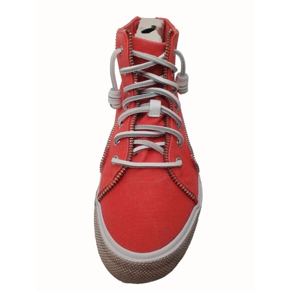 Sperry Women's X Rebecca Minkoff Fashion Boot High Top Canvas Sneaker Size 7.5M - Picture 2 of 7